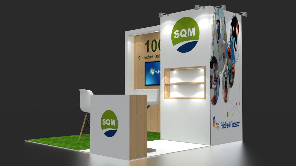 10x10 trade show booth display and exhibits